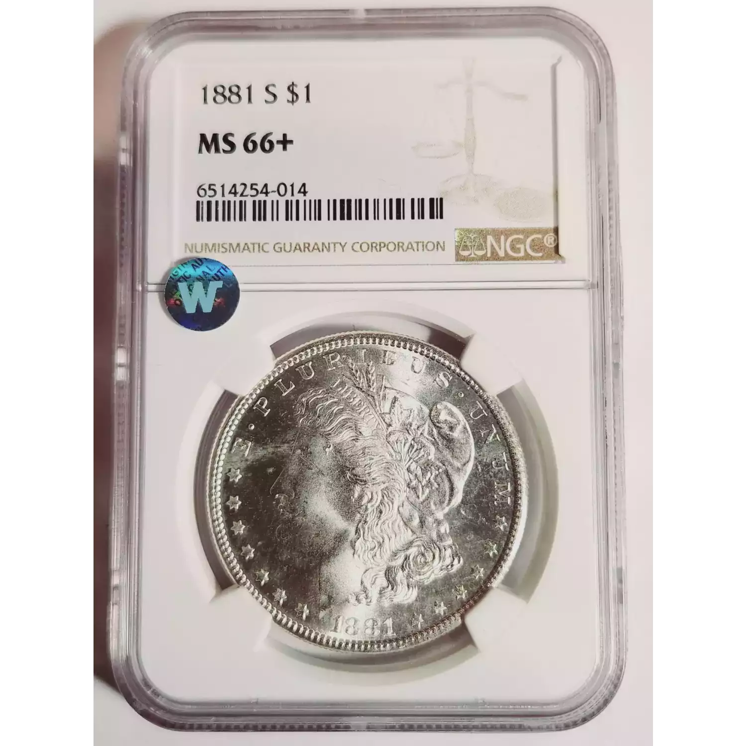 1881 S NGC MS 66 Bob Paul Rare Coins