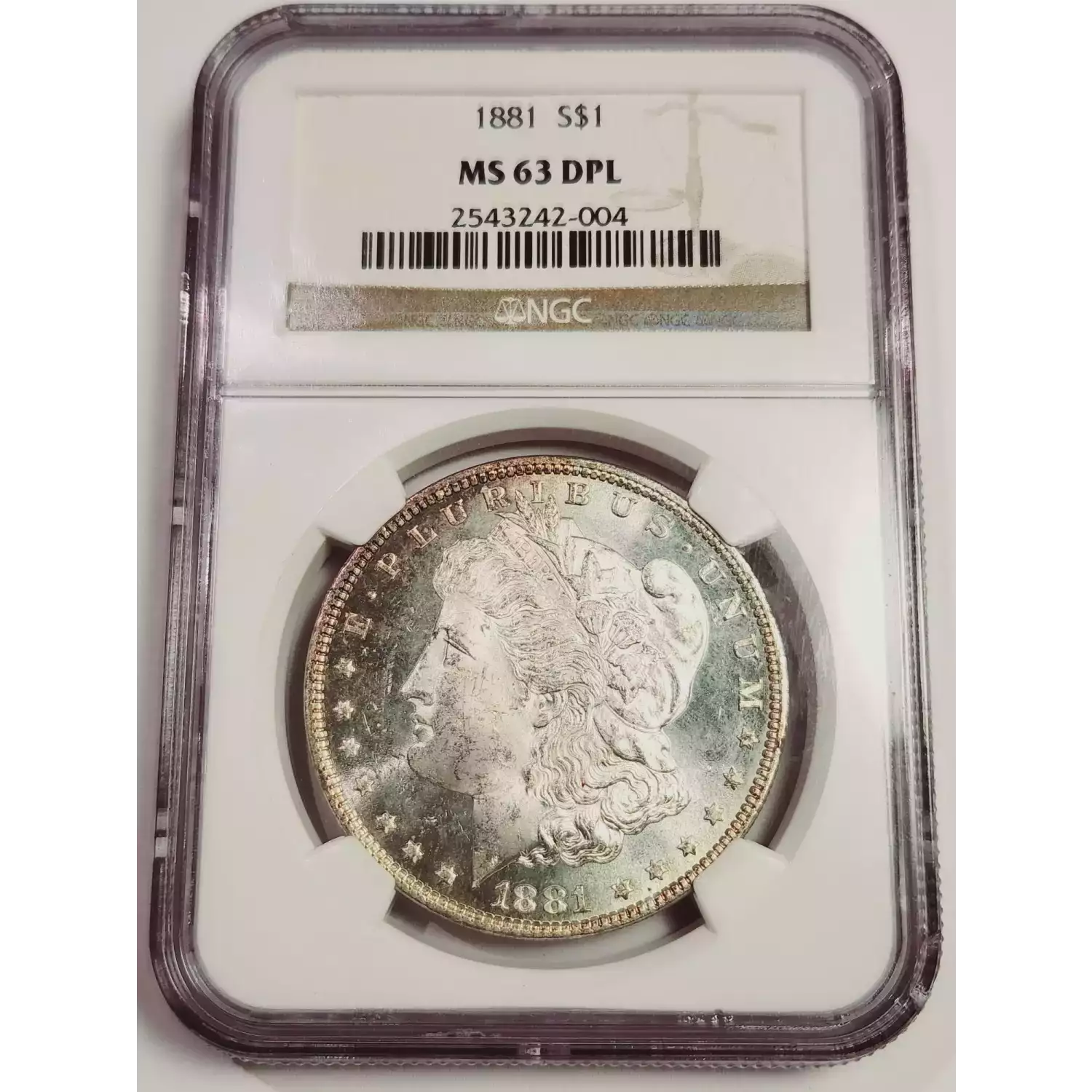 Morgan Silver Dollar Ngc Ms Dpl Bob Paul Rare Coins