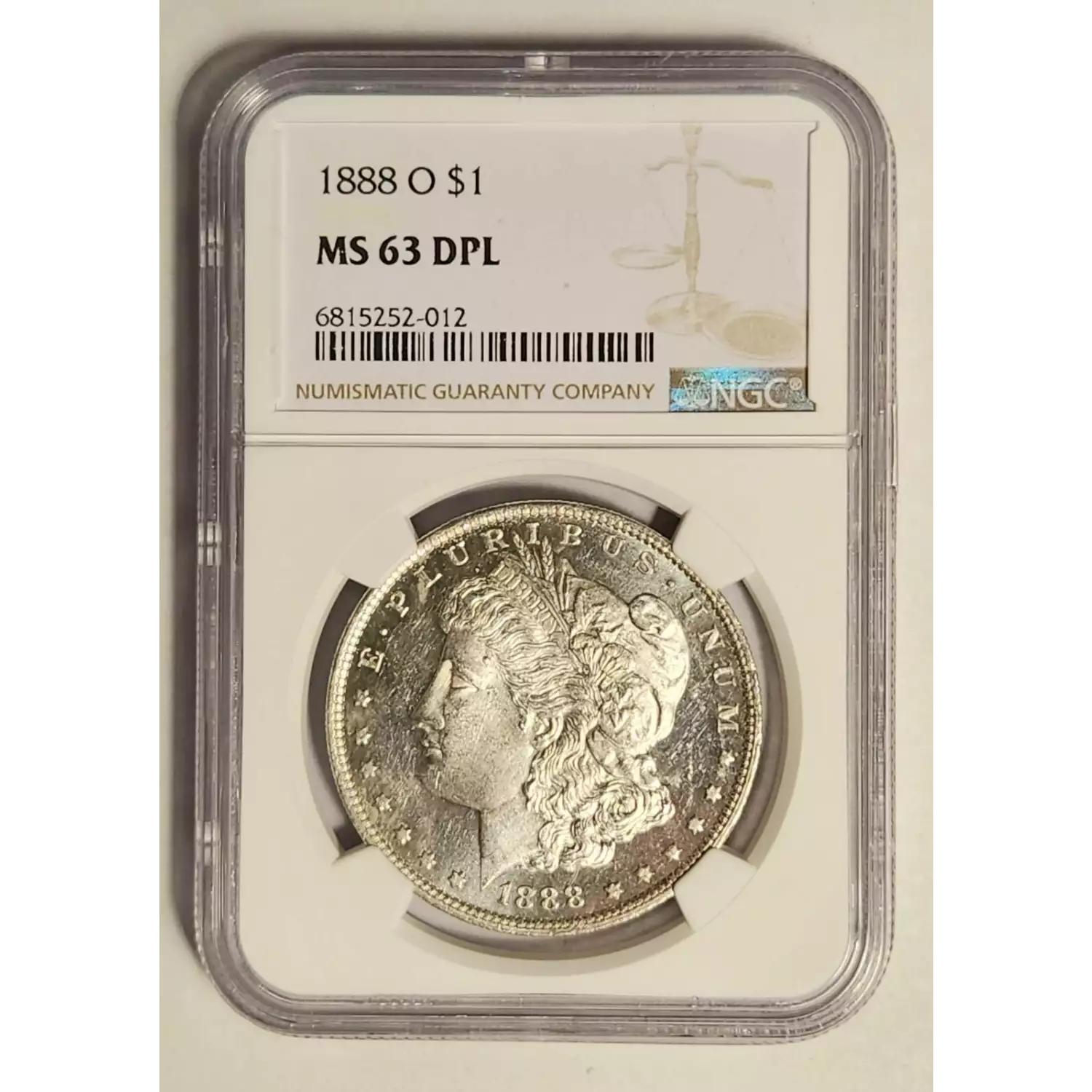 O Morgan Silver Dollar Ngc Ms Dpl Bob Paul Rare Coins