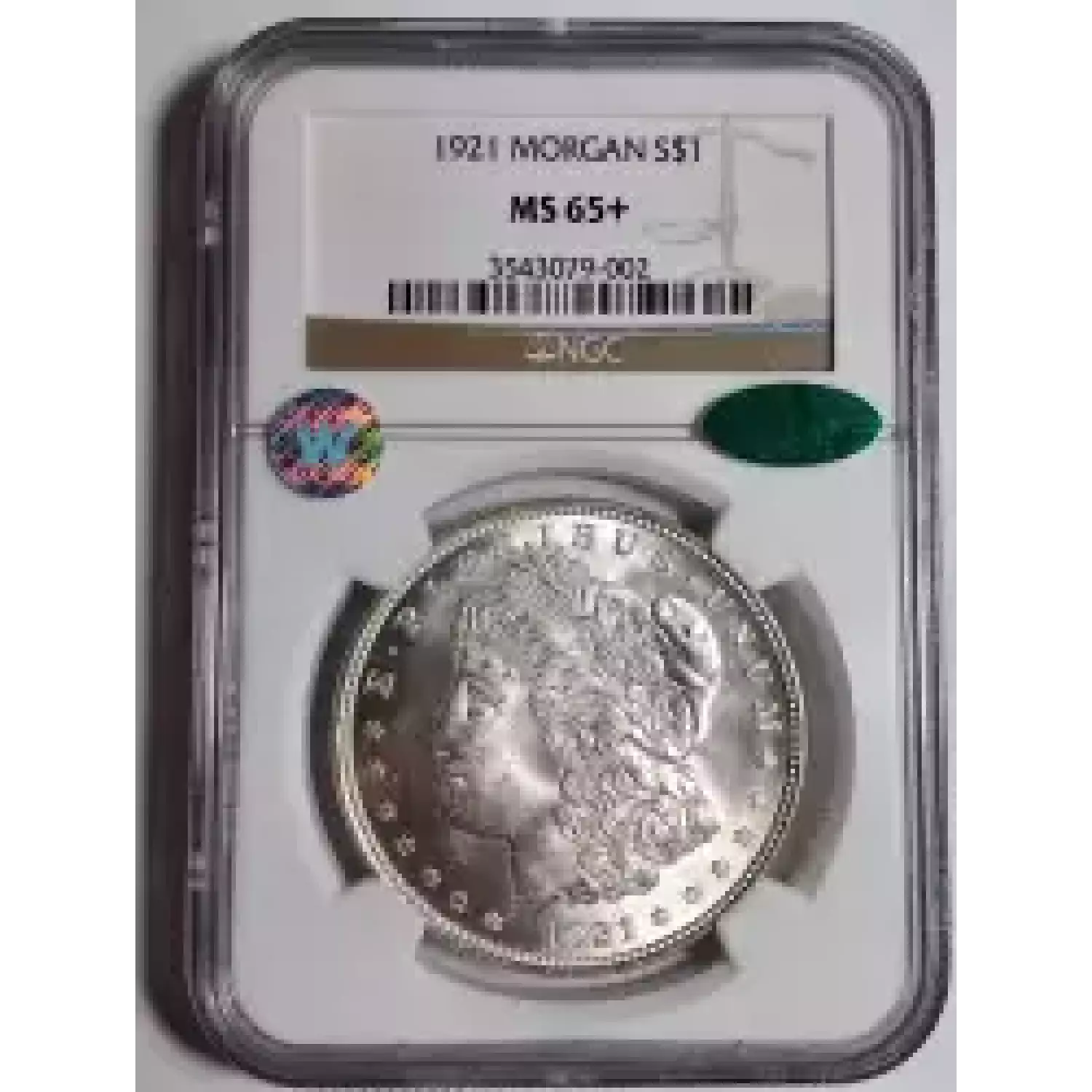 Morgan Silver Dollar Ngc Ms Cac Sight White Bob Paul Rare Coins