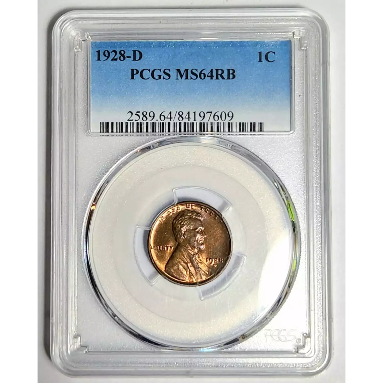 D Small Cents Lincoln Wheat Ears Reverse Pcgs Ms Rb Bob Paul