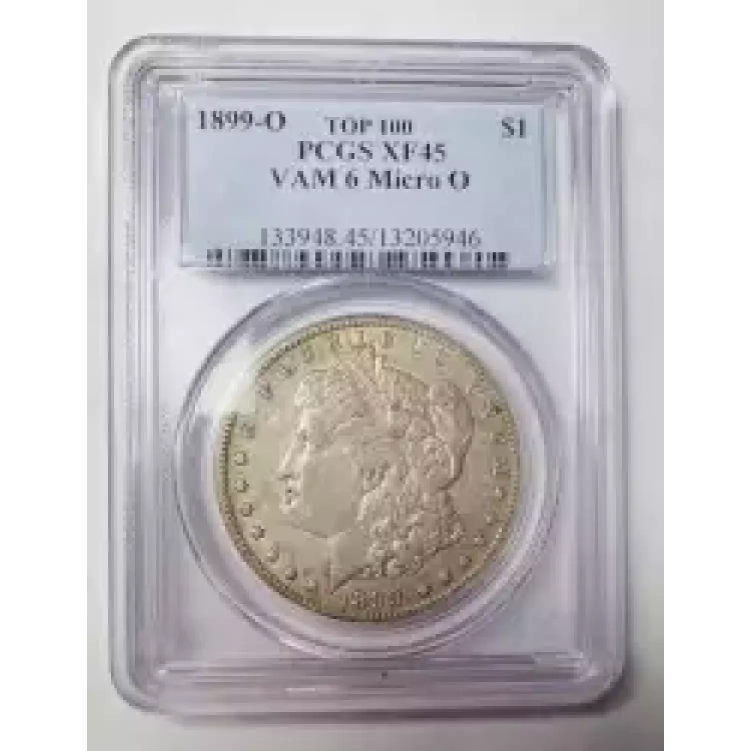 1899 O Morgan Silver Dollar PCGS XF 45 Micro O VAM 6 Bob Paul Rare Coins