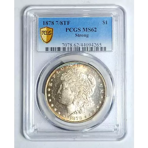 1878 7/8TF $1 Strong