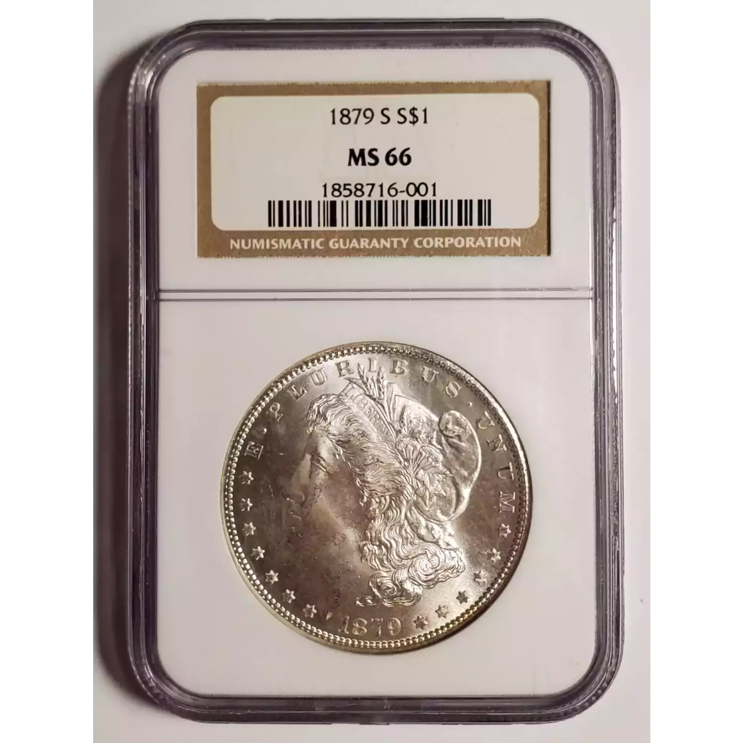 1879-S Morgan Silver Dollar NGC MS-66 - Bob Paul Rare Coins