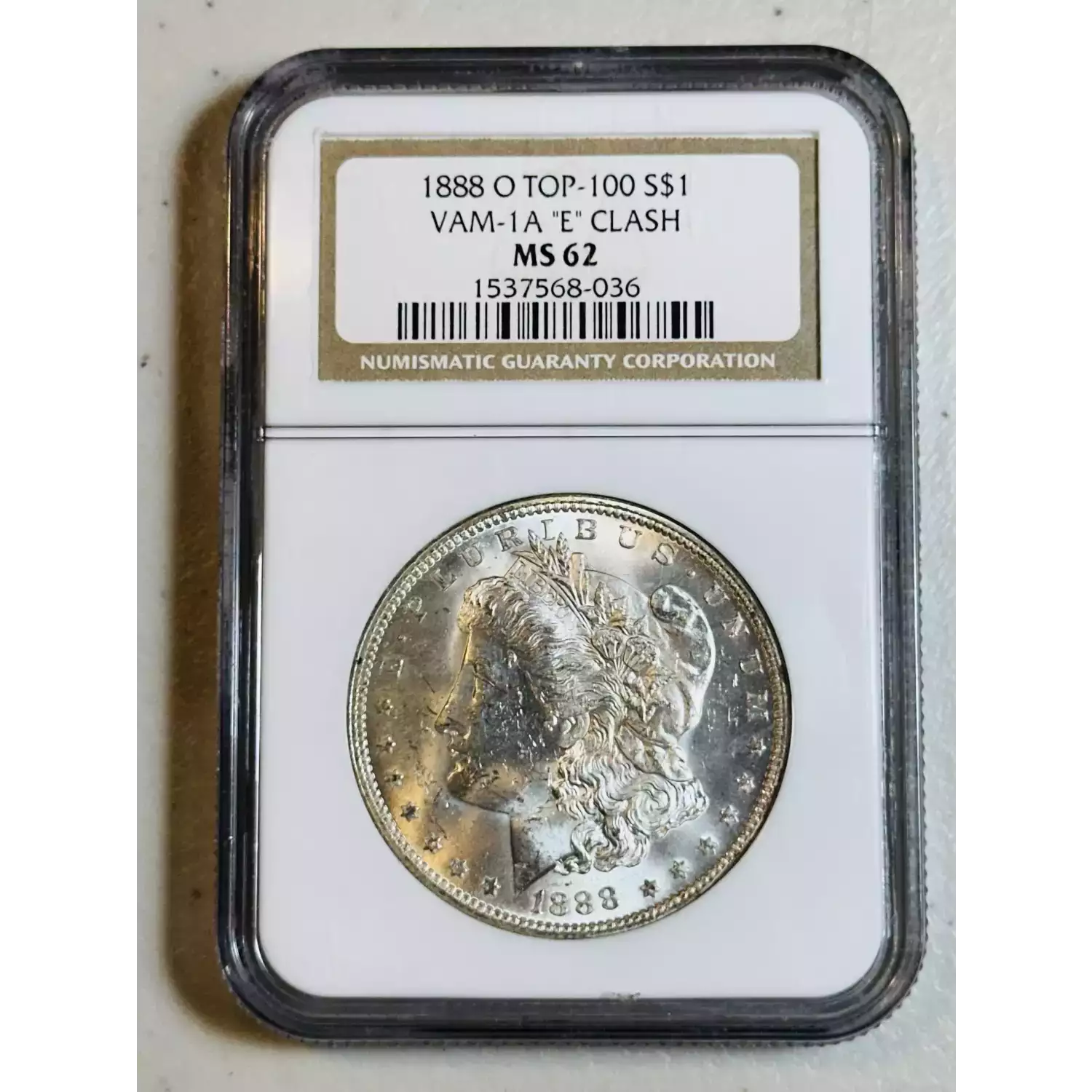 1888-O NGC MS-62 O VAM-1A 