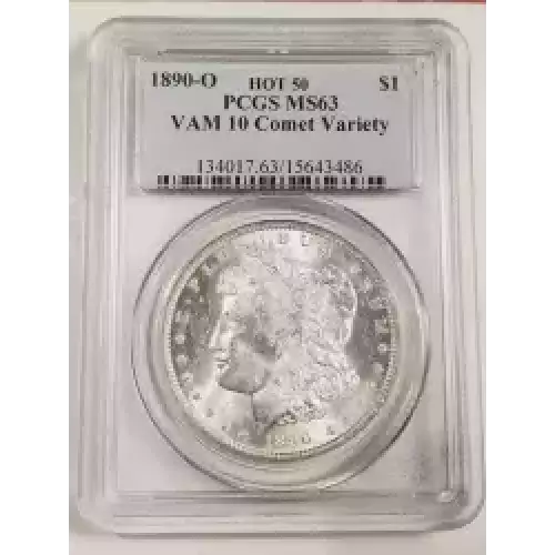 1890-O $1 VAM 10 Comet Variety