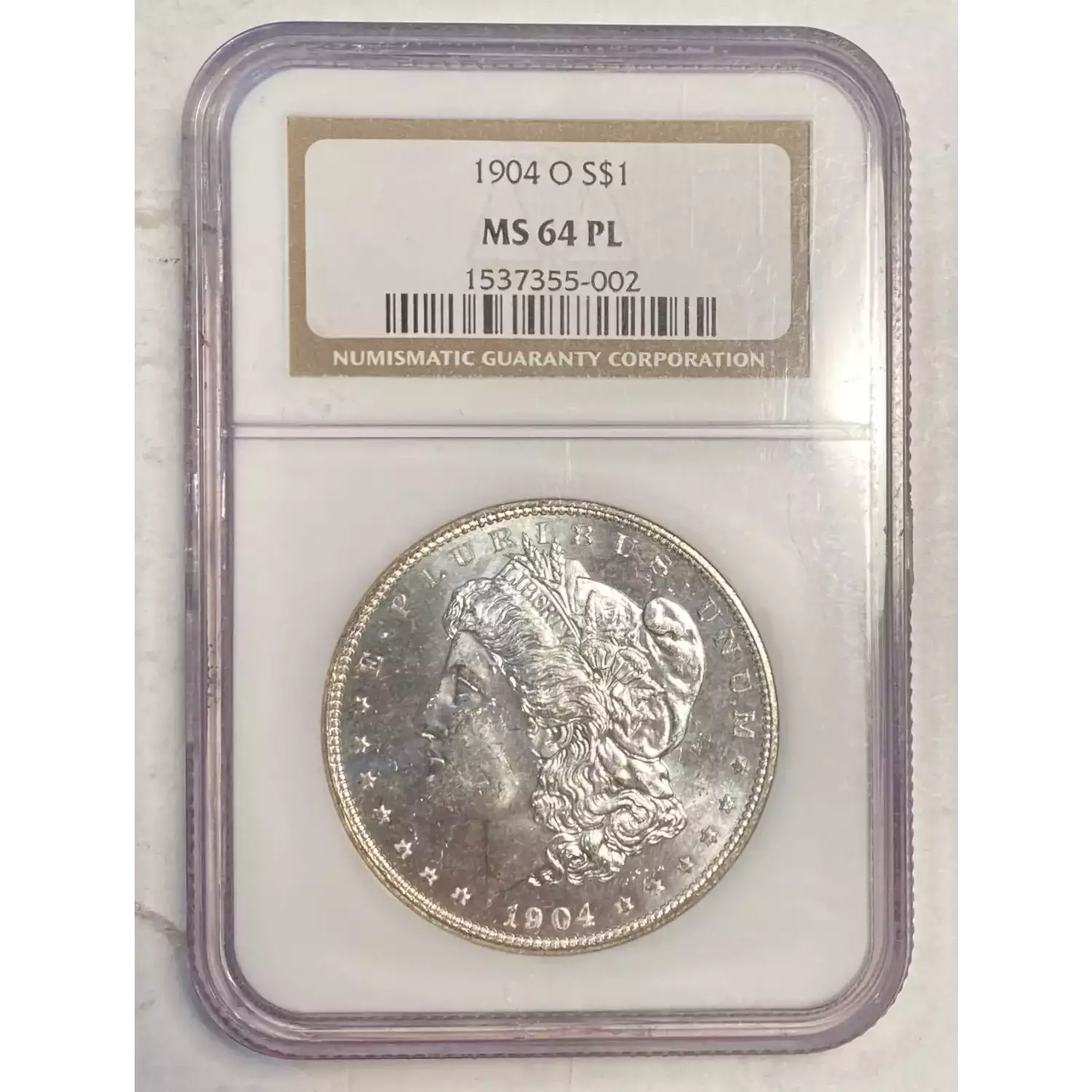 1904-O Morgan Silver Dollar NGC MS-64 PL - Bob Paul Rare Coins