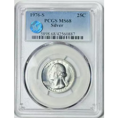 1976-S 25C Silver