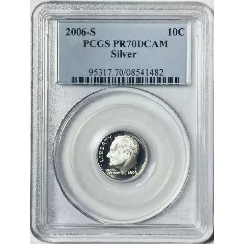 2006-S 10C Silver, DCAM