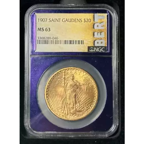 Double Eagles---Saint Gaudens 1907-1933 -Gold- 20 Dollar