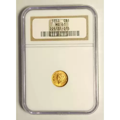 Gold Dollars---Liberty Head 1849-1854 -Gold- 1 Dollar