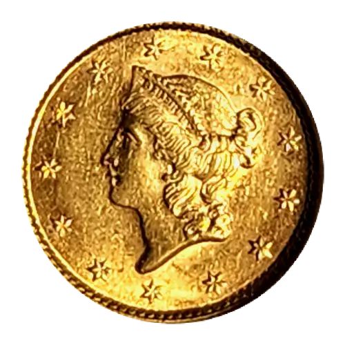 Gold Dollars---Liberty Head 1849-1854 -Gold- 1 Dollar