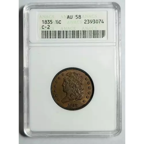 Half Cents -Classic Head 1809-36 -Copper