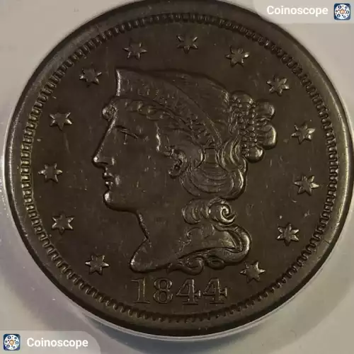 Large Cents - Braided Hair Cent (1839-1857)