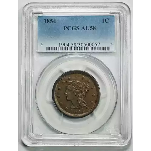 Large Cents - Braided Hair Cent (1839-1857)