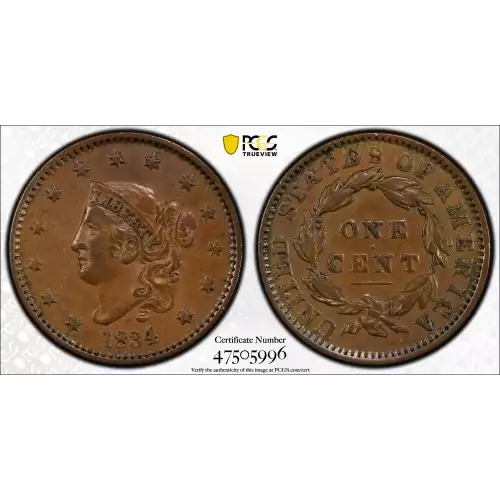 Large Cents-Coronet Head 1816-1839