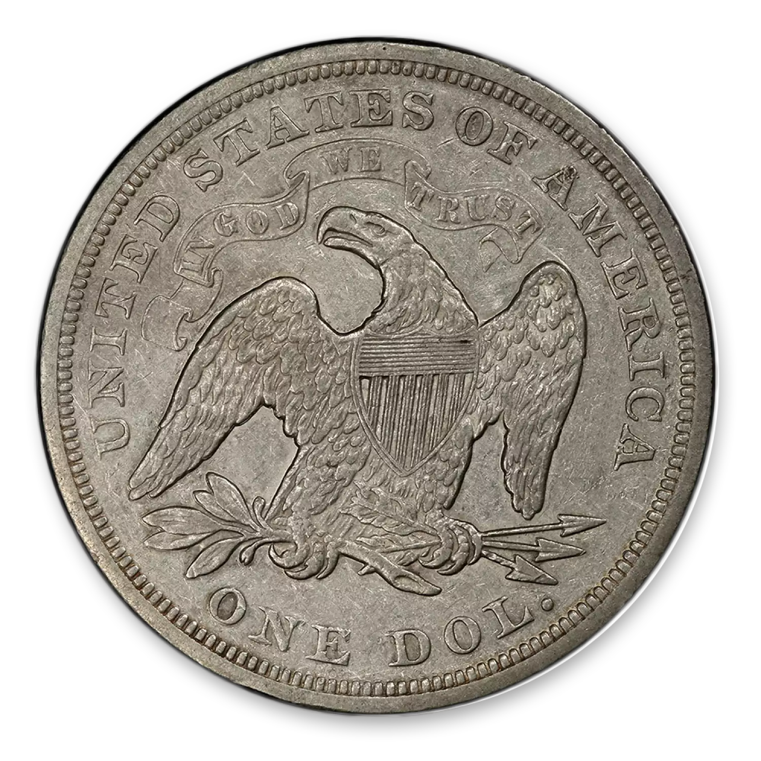 Liberty Seated Dollar (1836 - 1873) - XF - Bob Paul Rare Coins