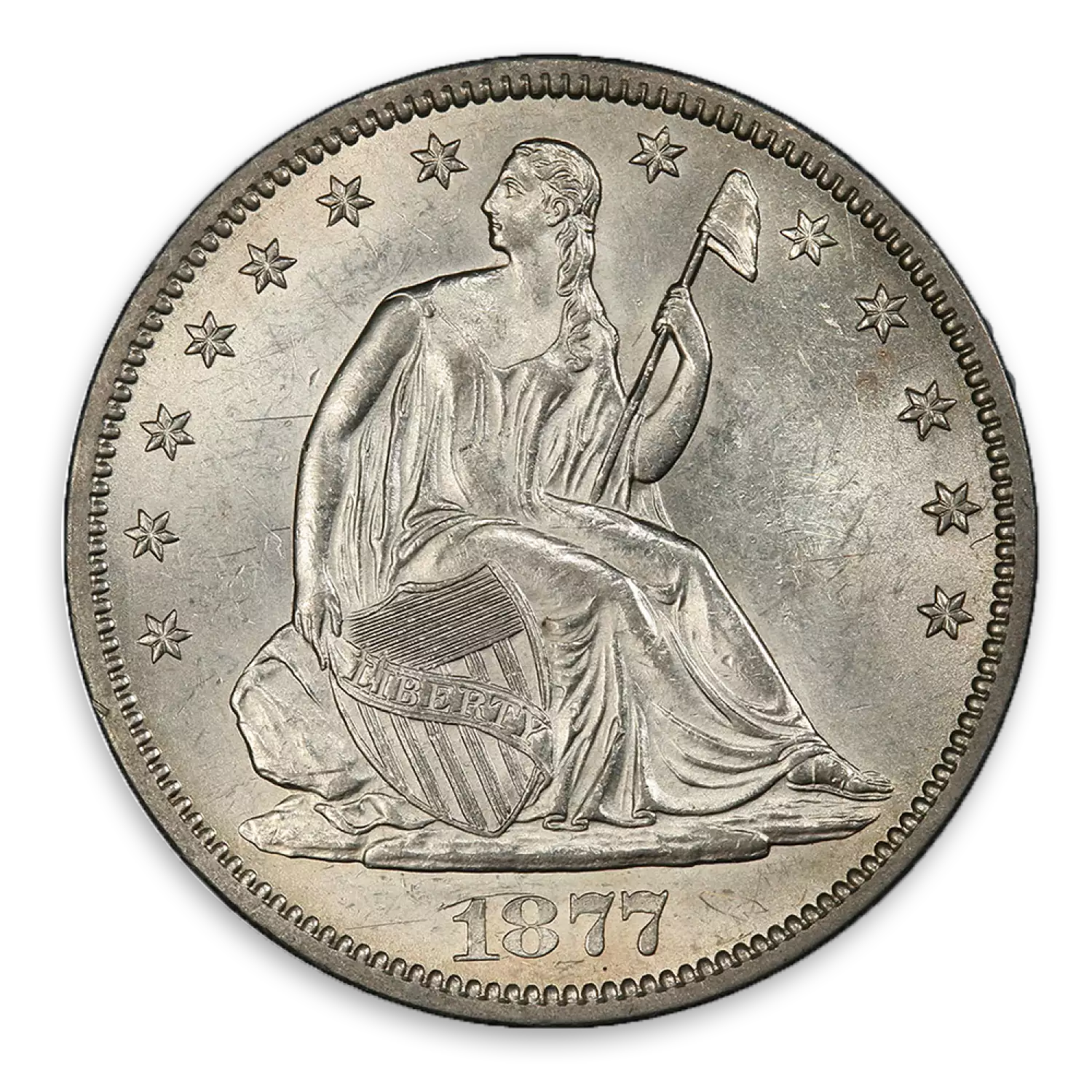 Liberty Seated Half Dollar 1839 1891 Au Bob Paul Rare Coins