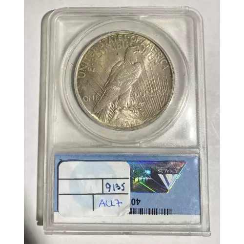 Peace Silver Dollar