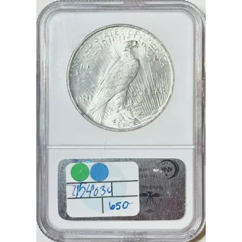 Peace Silver Dollar (2)