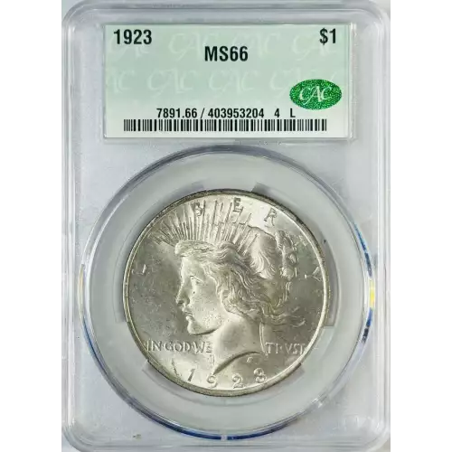 Peace Silver Dollar