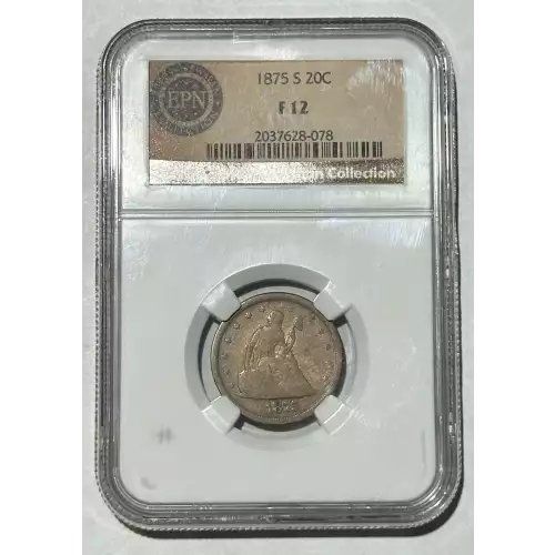 Twenty Cent Pieces-Liberty Seated 1875-1878